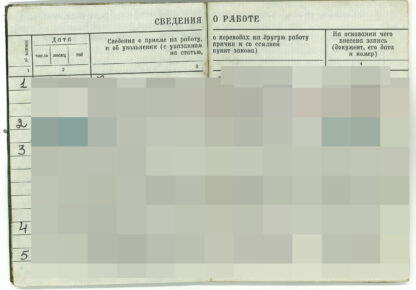 Arbeitsbuch, UdSSR – Bild 3