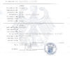 Eheurkunde (mit Apostille)