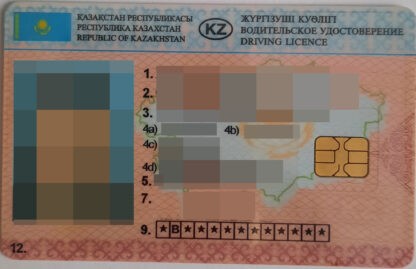 Führerschein, RU - DE (Kasachstan)